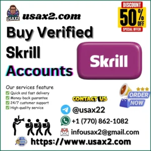 Buy Verified Skrill Accounts